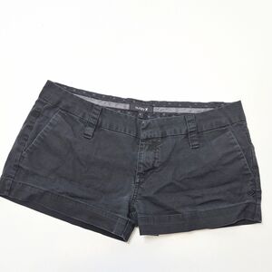 Hurley Women's Black Casual Chino Shorts